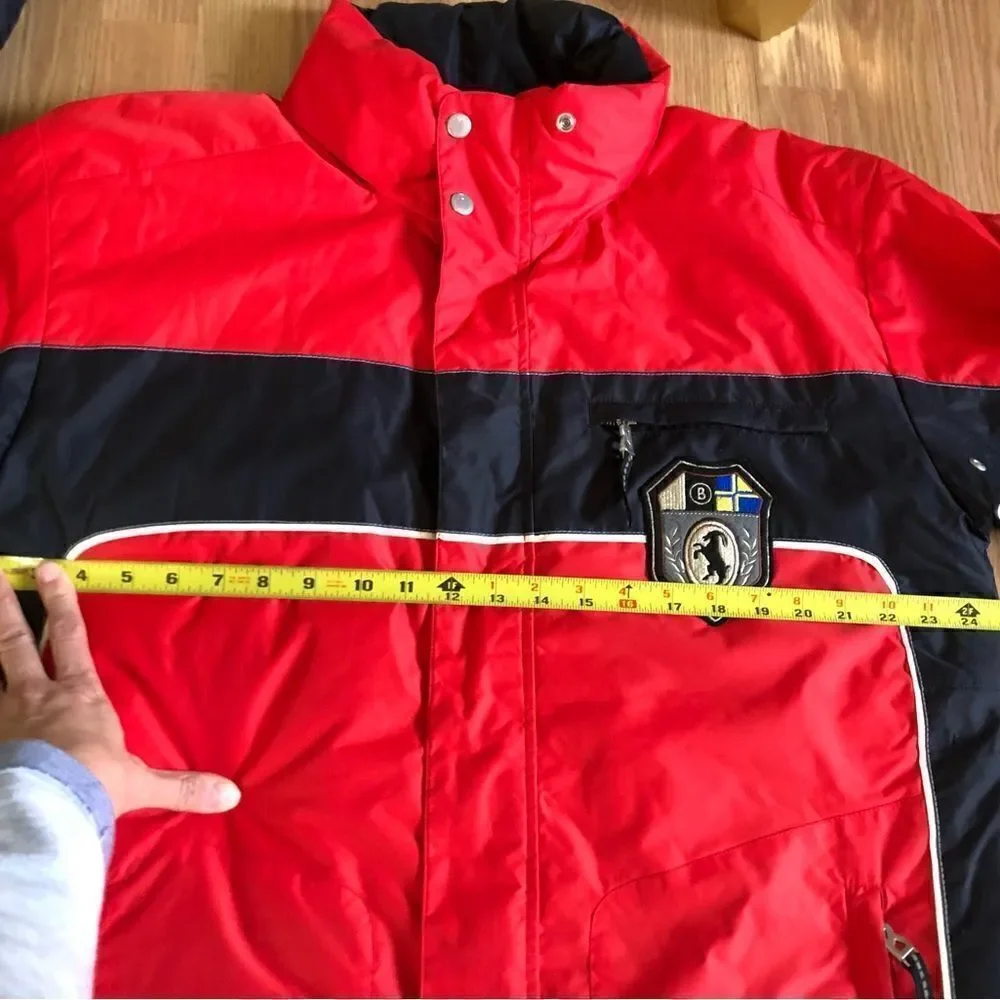 BOGNER Ski Snowboard Red Jacket Coat RN110464